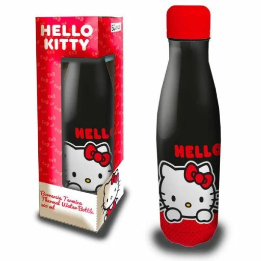 Coriex Hello Kitty kulacs 500ml fekete - 3