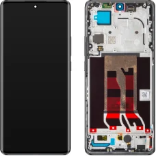 LCD kijelző modul Oppo Reno10 Pro tok, Ezüstszürke