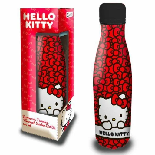 Coriex Hello Kitty kulacs 500ml piros 10683 - 3