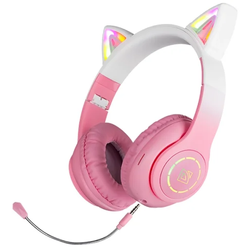 Defender Bluetooth fejhallgató FreemotionB505 Led rózsaszín (63505), - 2