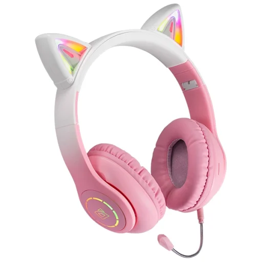 Defender Bluetooth fejhallgató FreemotionB505 Led rózsaszín (63505), - 7