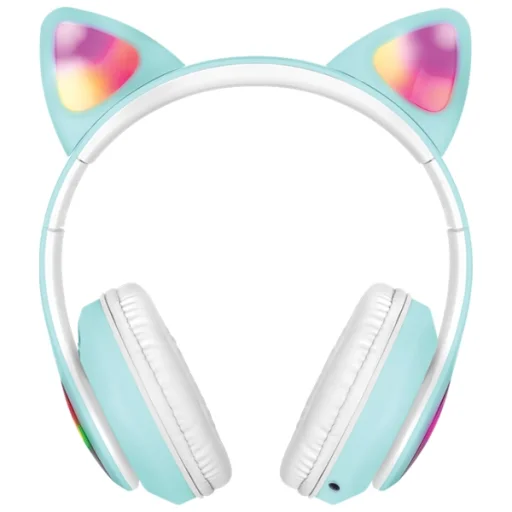 Defender Bluetooth fejhallgató Freemotion B585 Led zöldeskék - 2