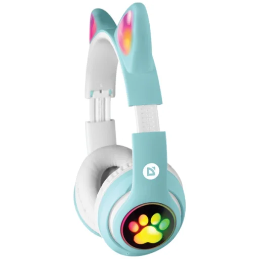 Defender Bluetooth fejhallgató Freemotion B585 Led zöldeskék - 5