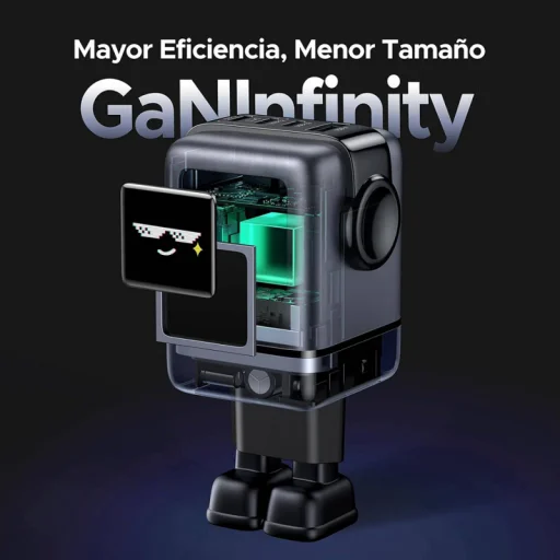 Fali Töltő UGREEN X688 Uno, 100W, 5A, 1 x USB-A - 3 x USB-C, Fekete - 3