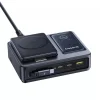 Asztali töltő Baseus Nomos QI 5 az 1-ben, 140W, 5A, 1 x USB-A - 2 x USB-C, fekete P10178800123-00 thumbnail