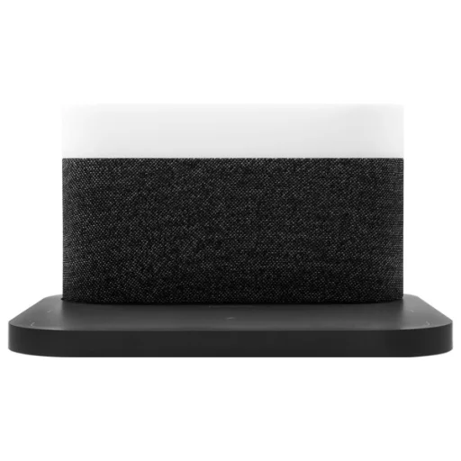 Proove 3 az 1-ben Éjjeli lámpa + Ébresztőóra Nappali és Éjszakai LED 1200mAh 3W induktív töltéssel 15W sötétszürke - 2