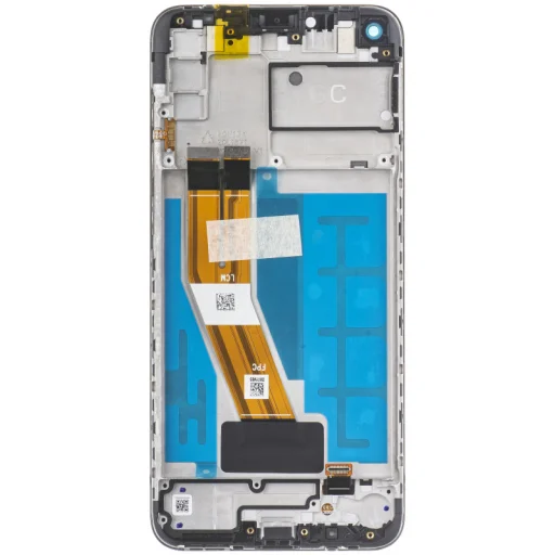 Samsung Galaxy A11 A115 LCD Kijelzőmodul, Fekete - 3