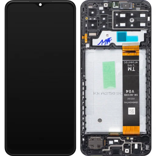 Samsung Galaxy A13 A135 LCD Kijelzőmodul, Fekete - 1