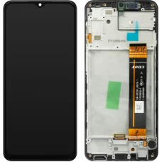 Samsung Galaxy A23 A235 LCD kijelzőmodul, fekete