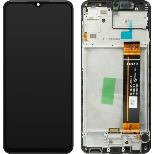Samsung Galaxy A23 A235 LCD kijelzőmodul, fekete - 1
