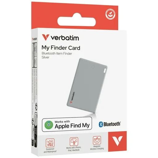 Verbatim My Finder Kártya Bluetooth Ezüst - Nyomkövető MYFCR-01S 32139 - 8