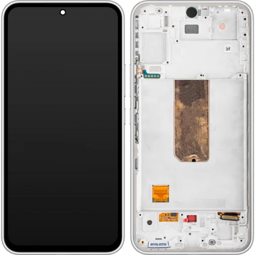 LCD kijelző modul Samsung Galaxy A54 A546, fehér - 1