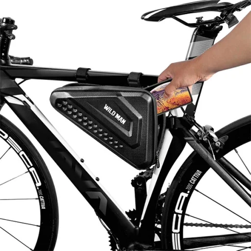 WILDMAN ES19 kerékpártáska tartó Fekete - 2