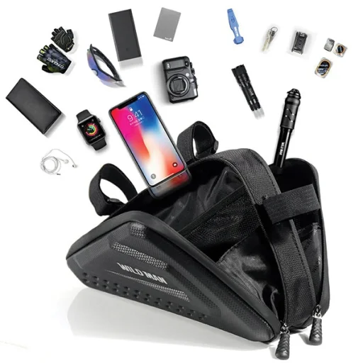 WILDMAN ES19 kerékpártáska tartó Fekete - 3