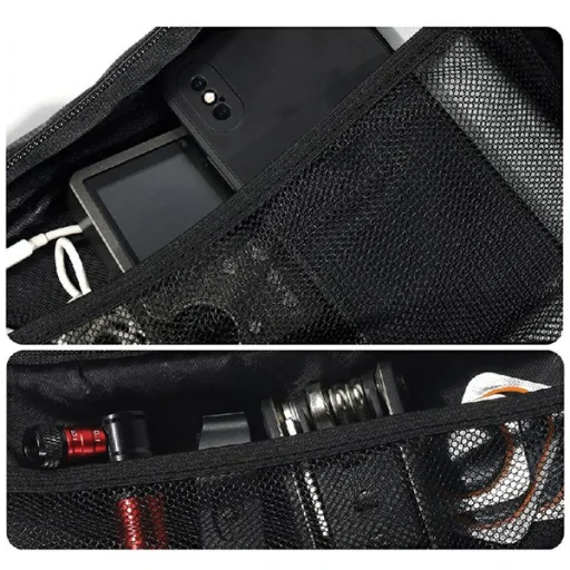 WILDMAN ES19 kerékpártáska tartó Fekete - 8