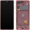 LCD Kijelzőmodul Samsung Galaxy S20 FE 5G G781, piros thumbnail