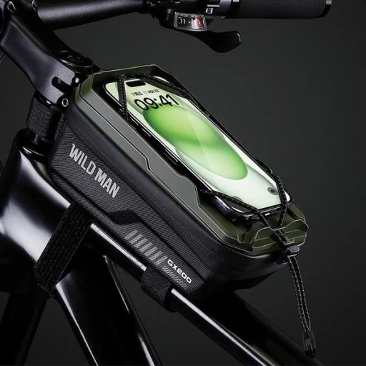 WILDMAN Kerékpár váztáska GX200 kerékpártartó homok/sivatag - 2