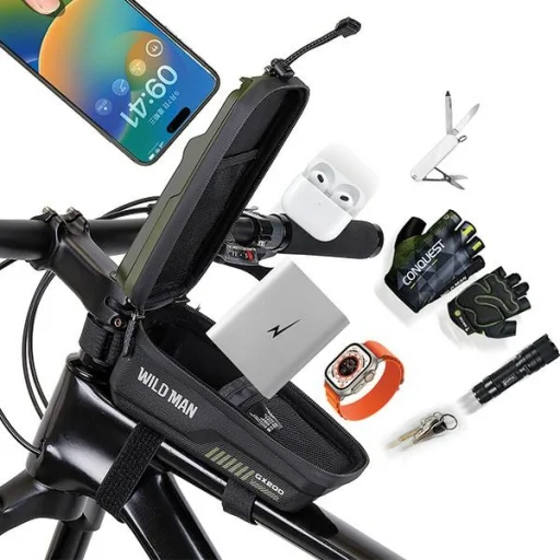 WILDMAN Kerékpár váztáska GX200 kerékpártartó homok/sivatag - 5