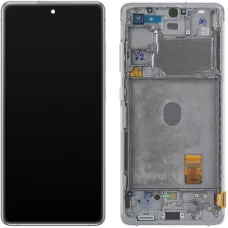 Samsung Galaxy S20 FE G780 LCD kijelzőmodul, fehér