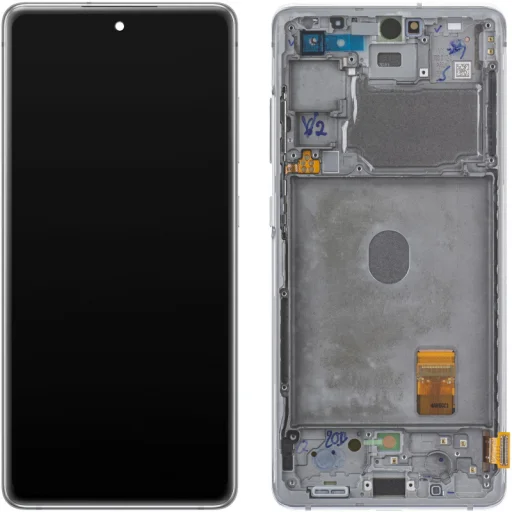 Samsung Galaxy S20 FE G780 LCD kijelzőmodul, fehér - 1