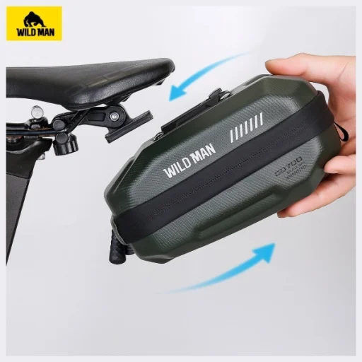 WILDMAN GD700 nyeregtáska/tok/biciklitartó zöld - 3