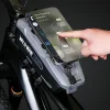 WILDMAN kerékpár tok/tartó FK6 vázra szerelhető táska szürke-fekete thumbnail