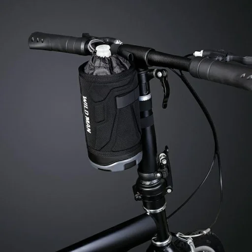 WILDMAN biciklis táska/telefon tartó R1 keretpannier fekete-szürke - 5