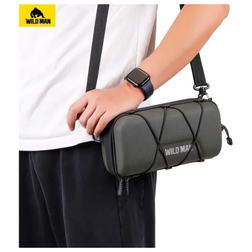 WILDMAN GD8 kerékpáros tok/tartó, zöld kormánytáska - 3