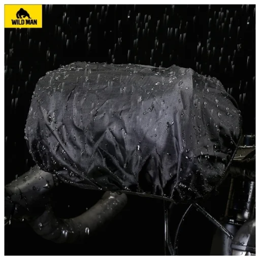 WILDMAN GD8 kerékpáros tok/tartó, zöld kormánytáska - 4