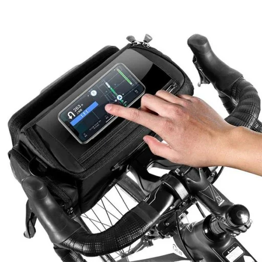 WILDMAN GS6 kerékpár vázra szerelhető táska tartó fekete - 3