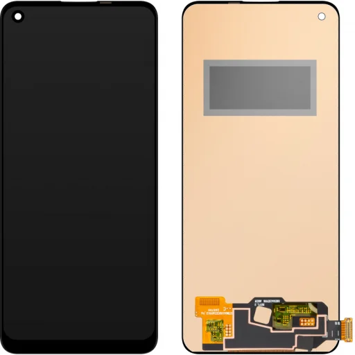 LCD kijelzőmodul MP Oppo Reno5 F / Reno5 Lite / Reno5 Z / Reno6 Lite / Reno7 Lite készülékekhez, keret nélkül, utángyártott, fekete - 1