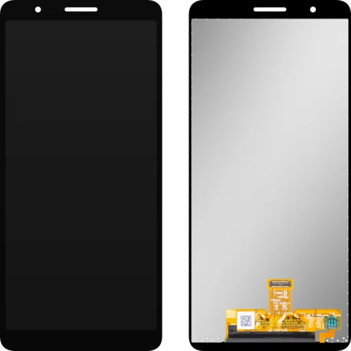 LCD Kijelzőmodul MP Samsung Galaxy A01 Core A013 / M01 Core M013, keret nélkül, utángyártott, fekete - 1
