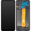 LCD Kijelzőmodul MP Samsung Galaxy A02 A022 / M02 M022, Utángyártott, Fekete