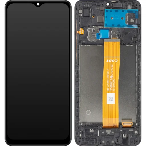LCD Kijelzőmodul MP Samsung Galaxy A02 A022 / M02 M022, Utángyártott, Fekete - 1