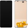 LCD kijelzőmodul MP Samsung Galaxy A51 A515 készülékhez, keret nélkül, utángyártott, fekete thumbnail