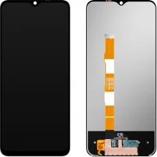 LCD kijelző modul MP vivo iQOO U1x / Y20 / Y20 (2021) / Y20i / Y20s / Y20s [G] / Y30g, keret nélkül, utángyártott, fekete
