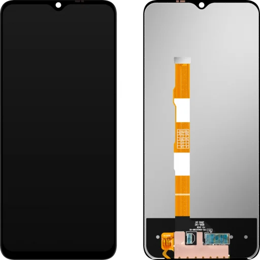 LCD kijelző modul MP vivo iQOO U1x / Y20 / Y20 (2021) / Y20i / Y20s / Y20s [G] / Y30g, keret nélkül, utángyártott, fekete - 1