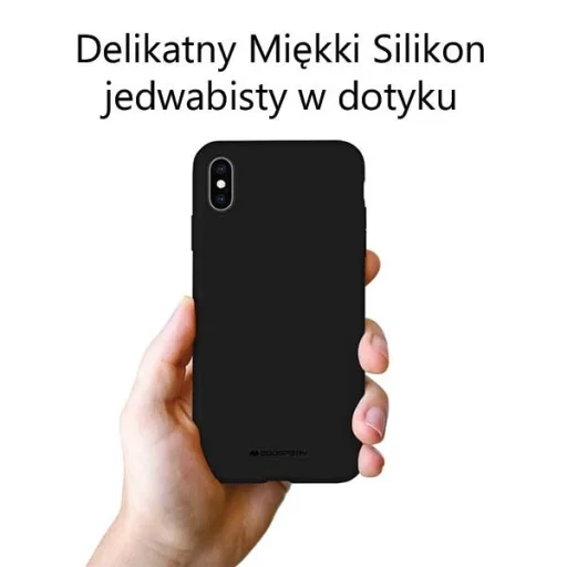 Mercury Silicone iPhone 14 Pro Max 6,7" sötétkék tok - 3