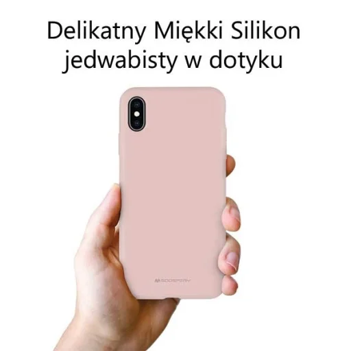 Mercury Szilikon iPhone 14 Pro Max 6,7" pink-sand tok - 3