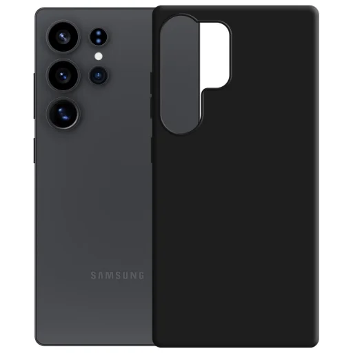  Samsung Galaxy S25 Ultra fekete 3MK Hardy MagSilicone tok - 6