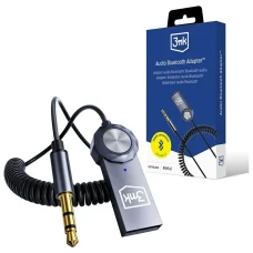 Vezeték nélküli adapter audio 3MK Audio Bluetooth Adapter Jack 3.5mm 2 az 1-ben