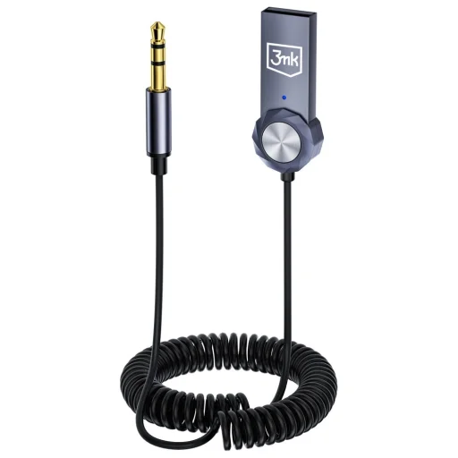 Vezeték nélküli adapter audio 3MK Audio Bluetooth Adapter Jack 3.5mm 2 az 1-ben - 4