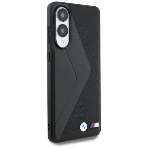 BMW Bőr Oversized Stripes MagSafe tok Samsung Galaxy S25 Edge fekete tok - 4