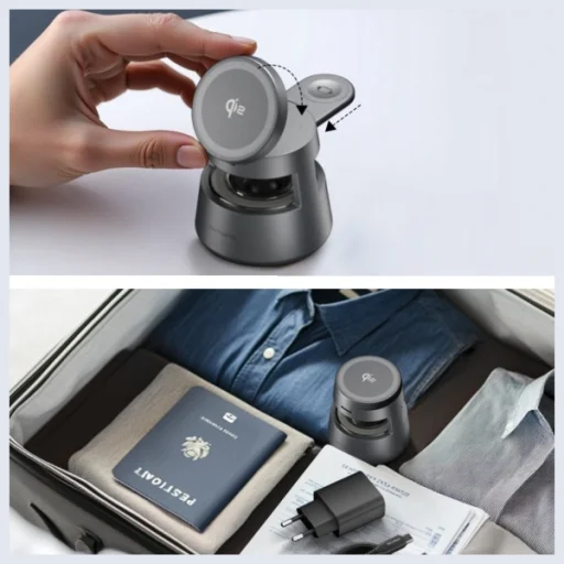 4 inteligentné nabíjacie stanice Aura Hang Qi2 sivé - 10