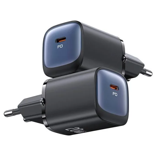 USAMS CC248 20W GaN USB-C Gyors Töltő HC Sorozat Fekete - 2