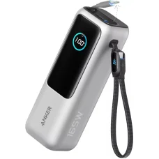 Powerbank Anker, 25000mAh, 165W, QC + PD, Ezüst A1695H41
