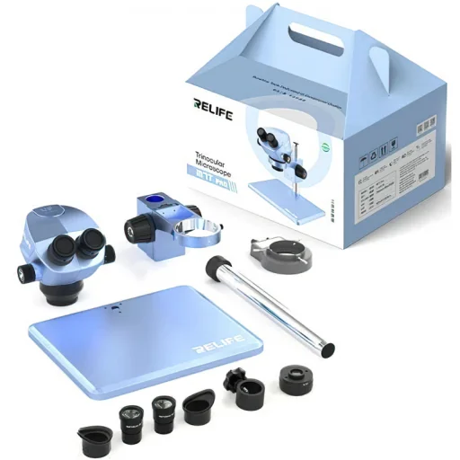 Relife RL-M7T Pro mikroszkóp, kék - 6