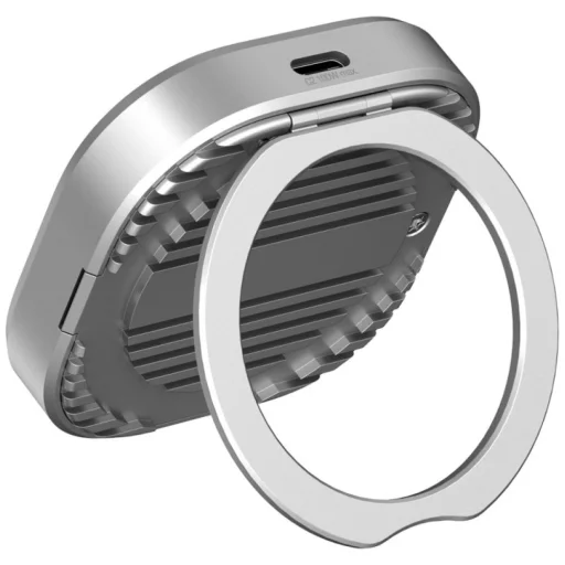 4smarts Magnetic SSD Case up to 4TB with 3C MagSafe Stand Gray 541311 - 3