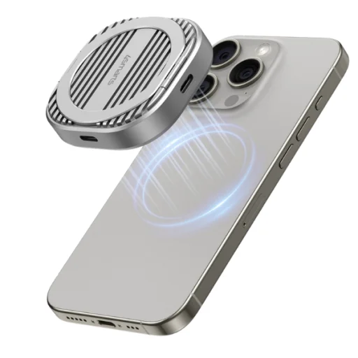 4smarts Magnetic SSD Case up to 4TB with 3C MagSafe Stand Gray 541311 - 14