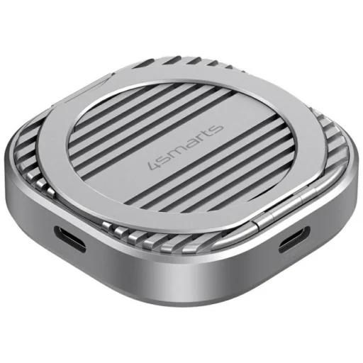4smarts Magnetic SSD Case up to 4TB with 3C MagSafe Stand Gray 541311 - 1